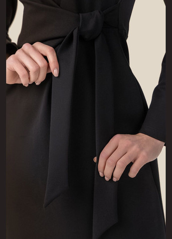 Чорна сукня однотонна жіноча wtc02344 shop (2000990218346) LAWA однотонна