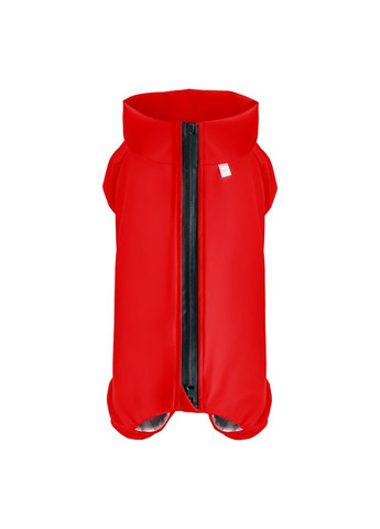 Дождевик для собак Clothes, водонепроницаемый, В 47-50 см, С 35-38 см, красный WAUDOG (365874133)