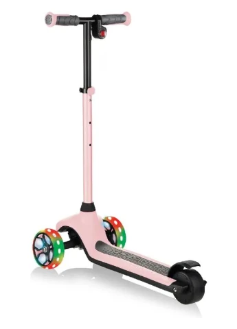 Електросамокат серії E-MOTION 4 пастельно-рожевий, колеса з підсвіткою, 50кг, 6+, 3 колеса (DWT_755-210) Globber (398862598)