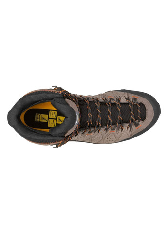 Коричневые осенние ботинки alp trainer 2 mid gtx mens Salewa