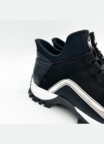 Кросівки (р) Екошкіра/Текстиль 0-1-1-M-9883-00 Rieker чорні зими (328835441)