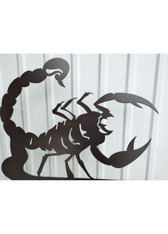 Флюгер Скорпион, флюгер на кровлю из металла 2 мм. No Brand (368896642)