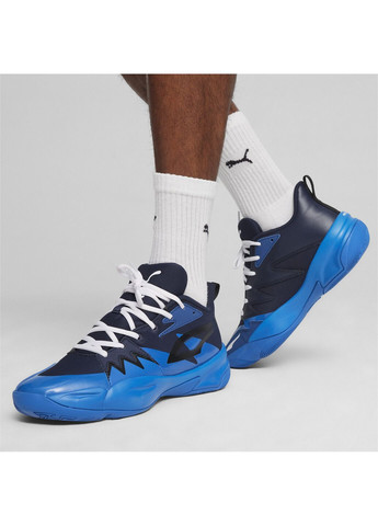 Синие всесезонные кроссовки genetics basketball shoes Puma
