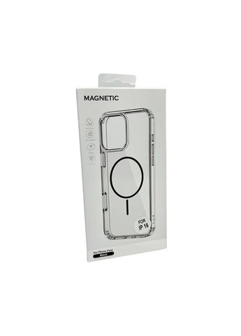 Чехол Acrylic Thin Magnetic для Apple iPhone 17 Black Cosmic (382689582)
