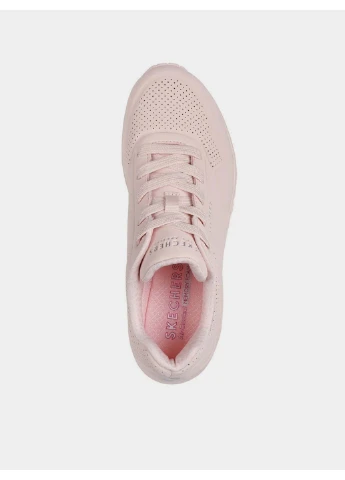 Кроссовки Uno - Stand On Air Pink 73690-LTPK Skechers розовые демисезоны (398066641)