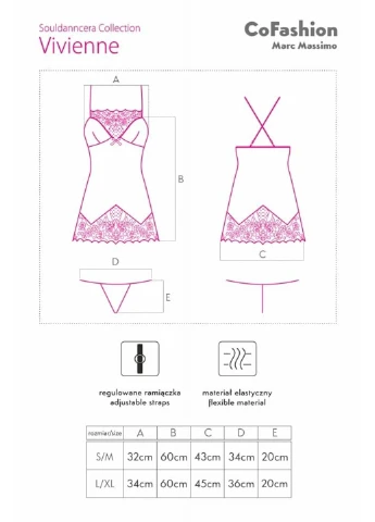 Прозрачная сорочка Vivienne CoFashion (300102447)