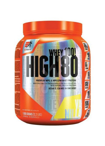High Whey 80 1000 g /33 servings/ Vanilla Extrifit (292285364)