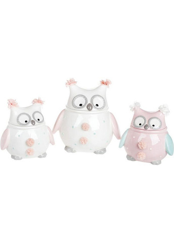 Банка "Owl Family" с керамической крышкой Bona (279319857)