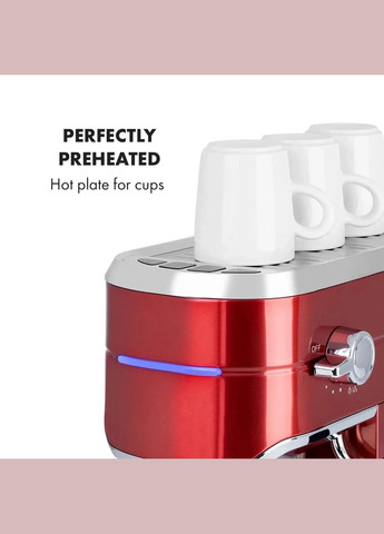 Кофеварка рожковая Futura Espressomaker эспрессо 20 бар (10035184) Klarstein (338194743)