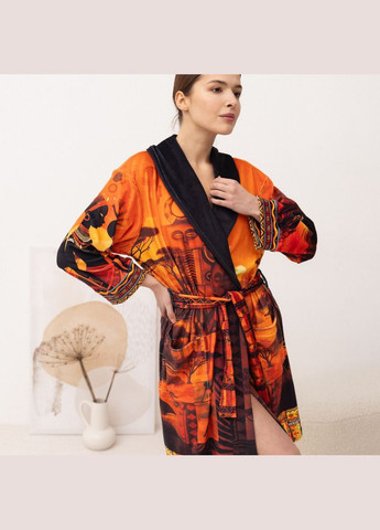 Халат женский из плюшевого велюра эксклюзивный Africa 18125 XS-S FlexDress (336767096)