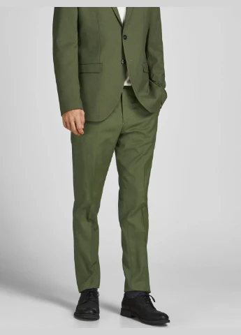 Хаки брюки Jack & Jones