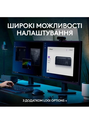 Клавиатура MX Keys S Wireless Ukr графитовый (L920-011593) (6921792) Logitech (388770996)