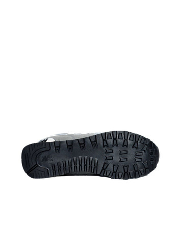 Сірі Осінні кросівки чоловічі new balance grey silver black No Brand 574