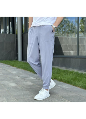 Стильні чоловічі спортивні штани Джоґери сірі Freedom (354808438)