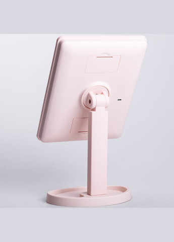 Косметическое зеркало с LED-подсветкой 22 светодиода, розовый Yiwu (324423365)