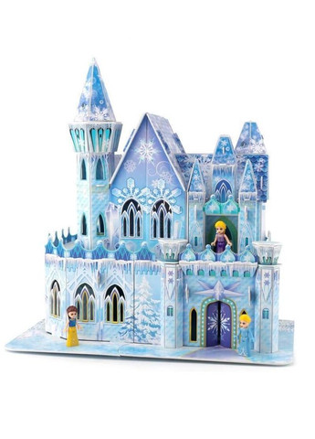 Ледовый замок Эльзы и фигурки "Ледяное сердце" Frozen No Brand (366664845)