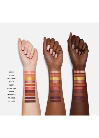 Палетка тіней X Jaclyn Ring The Alarm Eyeshadow Palette (10 кольорів) Morphe (280265939)