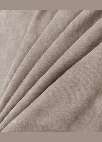 Штора атлас ширина 150см, висота 270см світло-сіра 1 шт No Brand (315875793)