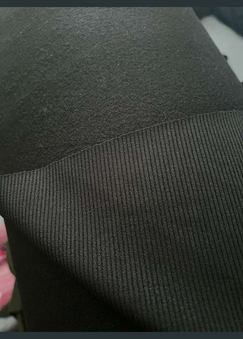 Черные демисезонные лосины женские теплые рубчик на меху черные GorLin