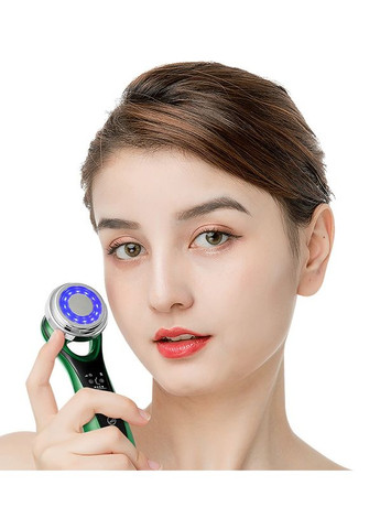 Массажер для лица 14454 4 Вт зеленый No Brand (364496540)
