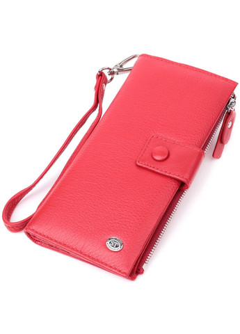 Жіночий шкіряний гаманець 9,5х19х2,5 см st leather (288047074)