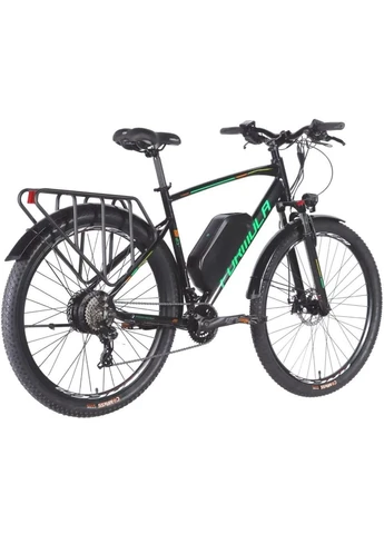 Электровелосипед eCURSOR MAN AM DD 29" 21" 48B 17.5А*г 500Вт 2026 чорно-зелений (ELB-FR-29-248) Formula (394399487)