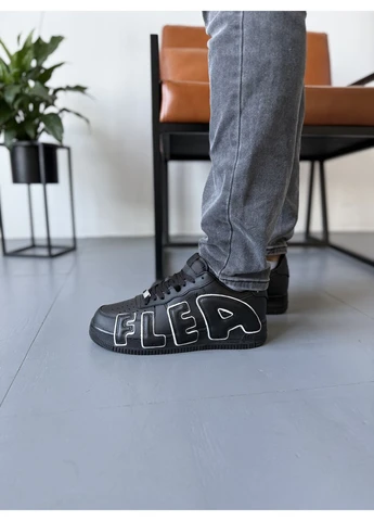 КРОСІВКИ ЖІНОЧІ NIKE AIR FORCE 1 LOW CACTUS PLANT FLEA BLACK НАЙК АІР ФОРС 1 ЧОРНІ No Brand чорні демісезони (392022241)