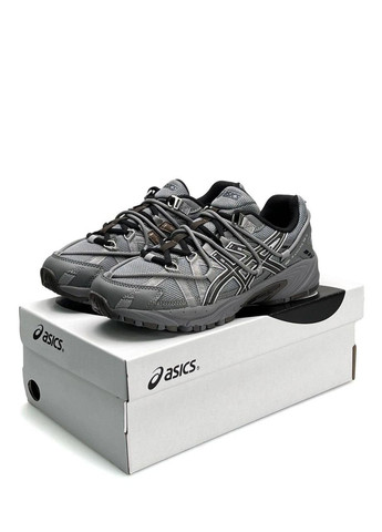 Темно-серые демисезонные кроссовки мужские asics No Brand Gel-Kahana TR V2 Reflective Dark Grey