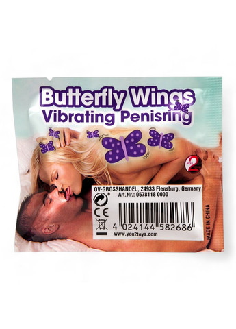 Кольцо эрекционное с клиторальной стимуляцией эректильное кольцо с вибро кольцо на пенис Vibrating Penis Ring No Brand (317748250)