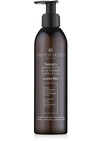 Зубная экопаста "Лакрица, мята" Tommy's Licorice Mint 75ml (523689-31160444) Philip Martin's (368610303)