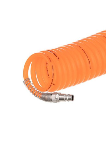 Шланг спіральний 15м зі швидкороз'ємним з'єднанням (PT-1702 ) Intertool (300253134)