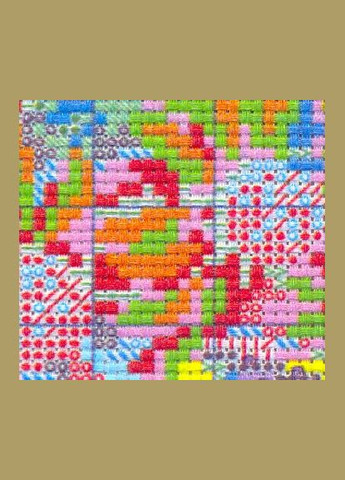 Набор для вышивания по нанесённой на канву схеме "Daisies and blue and white porcelain"AIDA 14CT printed48*43с Joy Sunday (313614563)