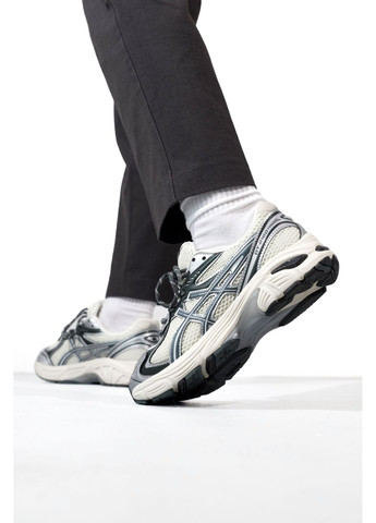 Сірі Осінні кросівки чоловічі asics gt-2160 silver / beige / dark green асікс gt-2160 No Brand