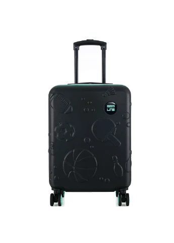 Валіза дитяча 20" (S) Black/Blue (T5889-2) Semi Line (392409657)