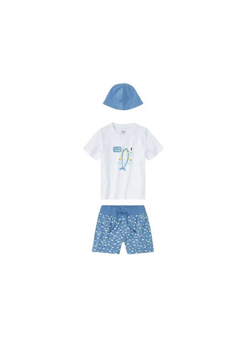 Комбінований літній літній костюм для хлопчика з шортами Lupilu