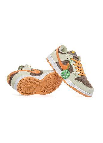 Цветные демисезонные кроссовки мужские dusty olive, вьетнам Nike SB Dunk Low