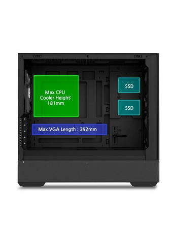 Корпус P30 Air Black без БЖ Zalman (364861788)