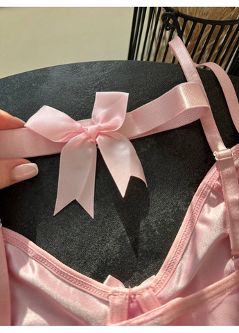 Пеньюар з мереживом + трусики + панчохи. No Brand (360405131)