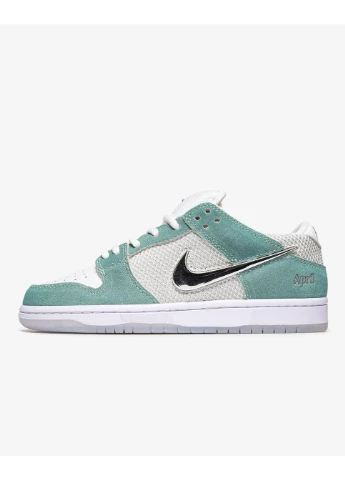 КРОССОВКИ ЖЕНСКИЕ NIKE APRIL SKATEBOARDS X DUNK LOW SB TURBO GREEN НАЙК ДАНК ЗЕЛЕНЫЕ No Brand зелёные демисезоны (392008665)