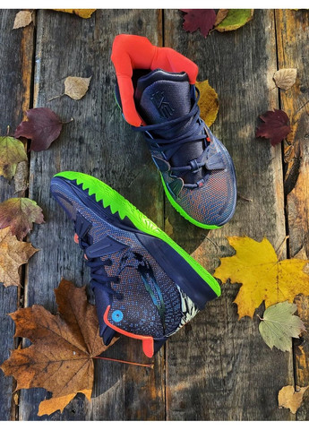 Чорні Осінні кросівки чоловічі nike kyrie 7 anime найк кайрі No Brand