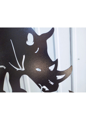 Флюгер Носоріг, флюгер на дах з металу 2 мм. No Brand (368896395)