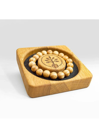 Браслет з натурального Ясеня на зап’ястя 19 см Treelure (372157894)