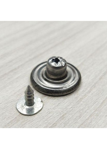 Джинсовые пуговицы 17 мм темный никель (50шт) Plus-plus (354799405)