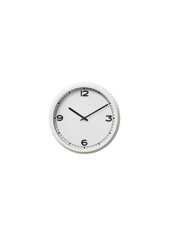 Часы настенные белые 25 см IKEA (272150468)