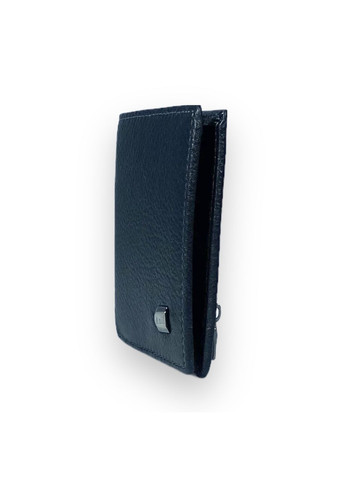 Чоловічий гаманець шкіряний із затискачем 1 відділ 8 осередків для карток розмір: 10*9*2 см чорний Anil (266911533)