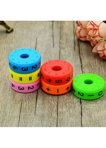 Подвижная головоломка для обучения математике Multicolor Bluelans (365721012)