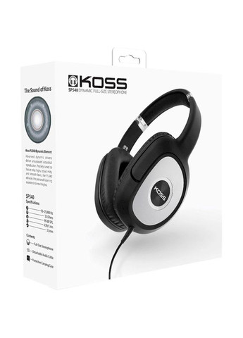 Навушники SP540 Black (185216.101) Koss (306745412)