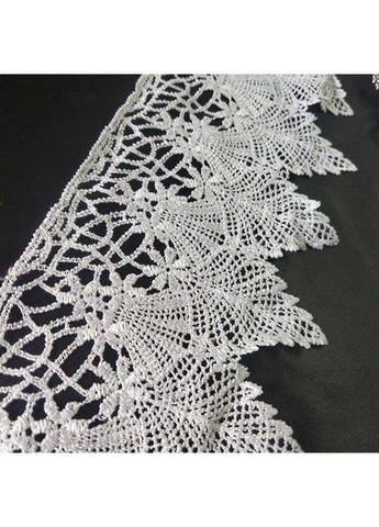 Мереживо макраме 13 см (13 м) колір-білий (41-L0213-1) Plus-plus (352749823)