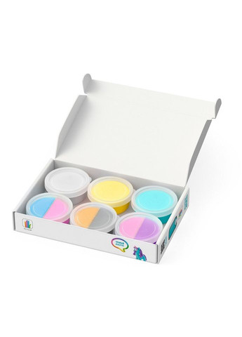 Набір пластиліну "Веселкові єдинороги: Лайті, Санні, Рейні" ЛІПАКА 60053-UA01 самостійно твердіє Lipaka (369173192)