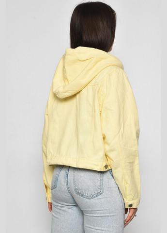 Джинсівка жіноча жовтого кольору Let's Shop (294293080)